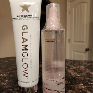 Bundle: Glamglow Supercleanse & Manna Kadar Hydration Happy Face Mist